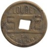 GARENNE COLOMBES (LA) - 1.2 - Monnaie de nécessité - 50 centimes  - TB+