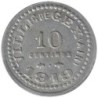 GEX - 1.2 - Monnaie de nécessité - 10 centimes 1919 - TB
