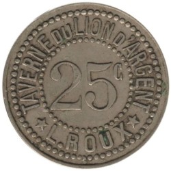 LYON - Monnaie de nécessité - Taverne du Lion d'Argent - TTB-