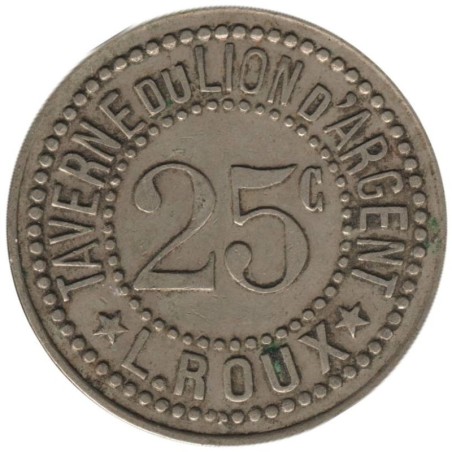 LYON - Monnaie de nécessité - Taverne du Lion d'Argent - TTB-
