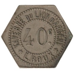 LYON - Monnaie de nécessité - Taverne du Lion d'Argent - TTB-