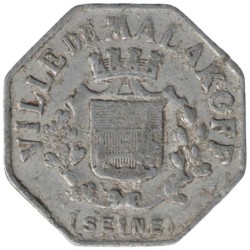 MALAKOFF - 1.1 - Monnaie de nécessité - 5 centimes - TB-