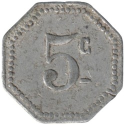 MALAKOFF - 1.1 - Monnaie de nécessité - 5 centimes - TB-