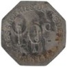 NANTES - 6.1 - Monnaie de nécessité - 10 centimes - TB