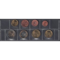 Monnaies euro - AUTRICHE - Série - 2002 - 1 cent à 2 euros