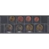 Monnaies euro - AUTRICHE - Série - 2002 - 1 cent à 2 euros