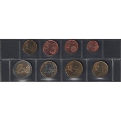 Monnaies euro - CHYPRE - Série - 2008 - 1 cent à 2 euros