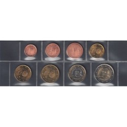 Monnaies euro - ESPAGNE - Série - 2012 - 1 cent à 2 euros