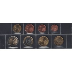 Monnaies euro - ESPAGNE - Série - 2018 - 1 cent à 2 euros