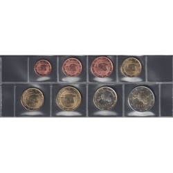 Monnaies euro - ESTONIE - Série - 2011 - 1 cent à 2 euros