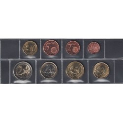 Monnaies euro - ESTONIE - Série - 2011 - 1 cent à 2 euros