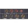 Monnaies euro - ESTONIE - Série - 2011 - 1 cent à 2 euros