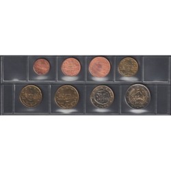 Monnaies euro - GRECE - Série - 2008 - 1 cent à 2 euros