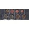 Monnaies euro - LUXEMBOURG - Série - 2002 - 1 cent à 2 euros