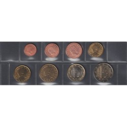 Monnaies euro - LUXEMBOURG - Série - 2008 - 1 cent à 2 euros
