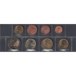 Monnaies euro - LUXEMBOURG - Série - 2008 - 1 cent à 2 euros