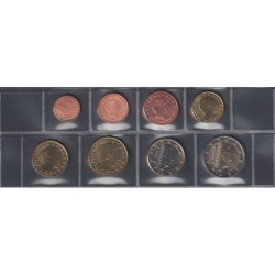 Monnaies euro - LUXEMBOURG - Série - 2011 - 1 cent à 2 euros