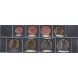 Monnaies euro - LUXEMBOURG - Série - 2012 - 1 cent à 2 euros
