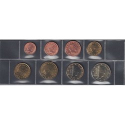 Monnaies euro - LUXEMBOURG - Série - 2017 - 1 cent à 2 euros