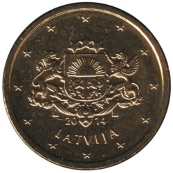 Monnaie euro courante - LETTONIE - 10 cents - 2014