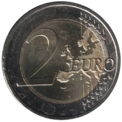 Monnaie euro courante - LETTONIE - 2 euros - 2014