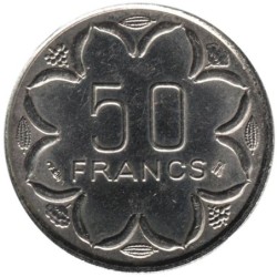 Monnaie monde - ETATS AFRIQUE CENTRALE - KM11 - 50 francs 1998