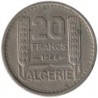 Monnaie monde - ALGERIE - KM91 - 20 francs 1956