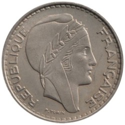 Monnaie monde - ALGERIE - KM93 - 100 francs 1950