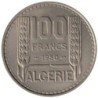 Monnaie monde - ALGERIE - KM93 - 100 francs 1950