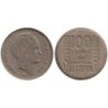 Monnaie monde - ALGERIE - KM93 - 100 francs 1952