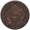 Monnaie monde - ARGENTINE - KM33 - 2 centavos 1889