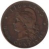 Monnaie monde - ARGENTINE - KM33 - 2 centavos 1895