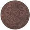 Monnaie monde - BELGIQUE - KM4.2 - 2 centimes 1847