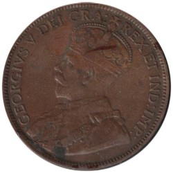 Monnaie monde - CANADA - KM21 - 1 cent 1919