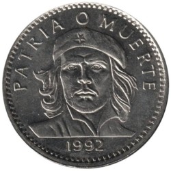 Monnaie monde - CUBA - KM346a - 3 pesos 1992