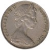 Monnaie monde - AUSTRALIE - KM66 - 20 cents 1968