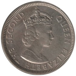 Monnaie monde - ILE MAURICE - KM35.1 - 1 rupee 1956