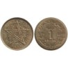 Monnaie monde - MAROC - Y41 - 1 franc 1945-1364