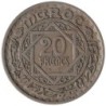 Monnaie monde - MAROC - Y45 - 20 francs AH1366 - 1947
