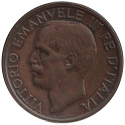 Monnaie monde - ITALIE - KM60 - 10 centesimi 1920 R