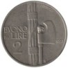 Monnaie monde - ITALIE - KM63 - 2 lire 1923 R