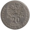Monnaie monde - MAURITANIE - KM5 - 20 ouguiya 1974
