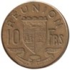 Monnaie monde - LA REUNION - KM10a -10 francs 1971