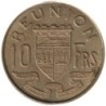Monnaie monde - LA REUNION - KM10a -10 francs 1972