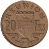 Monnaie monde - LA REUNION - KM11a -20 francs 1969