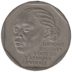 Monnaie monde - TCHAD - KM13 - 500 francs 1985