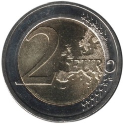 Monnaie euro - ALLEMAGNE - 2 euros commémorative - Réunification allemande - 2015 G