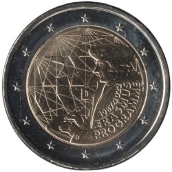 Monnaie euro - ALLEMAGNE - 2 euros commémorative - 35 ans du programme Erasmus - 2022 D