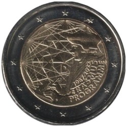 Monnaie euro - ALLEMAGNE - 2 euros commémorative - 35 ans du programme Erasmus - 2022 F