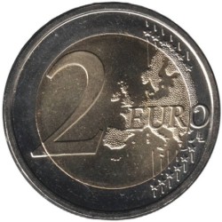 Monnaie euro - ALLEMAGNE - 2 euros commémorative - 125 ans de la naissance de Charlemagne - 2023 A